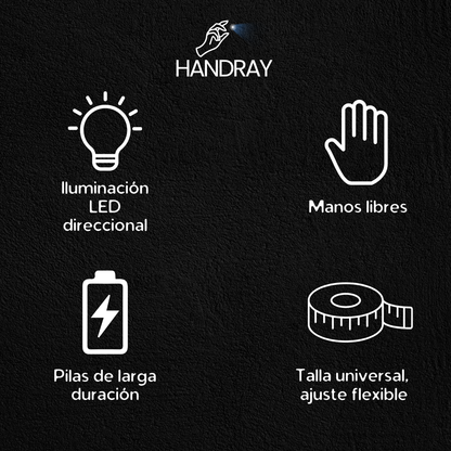 Guantes con iluminación LED - HandRay